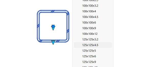無料ダイナミックブロック素材-H鋼