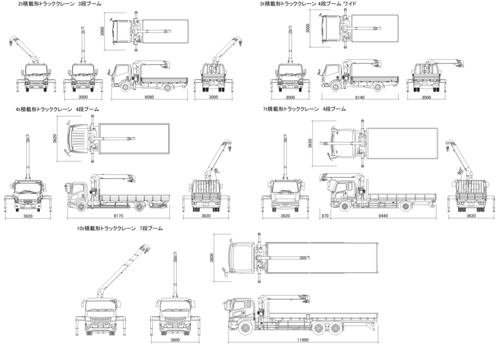 CAD図面データ-ユニック車