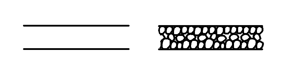 材料構造記号-砂利・砂・砕石