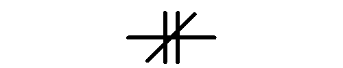 材料構造図面記号-梁貫通孔225