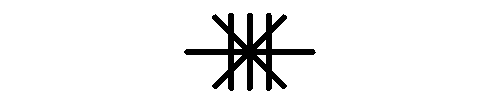 材料構造図面記号-梁貫通孔375